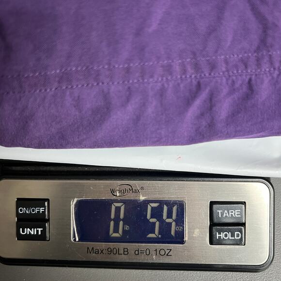 Spenser Jeremy 100% Silk Button Down Long Sleeve Purple Shirt Women's Size Small - Picture 10 of 10